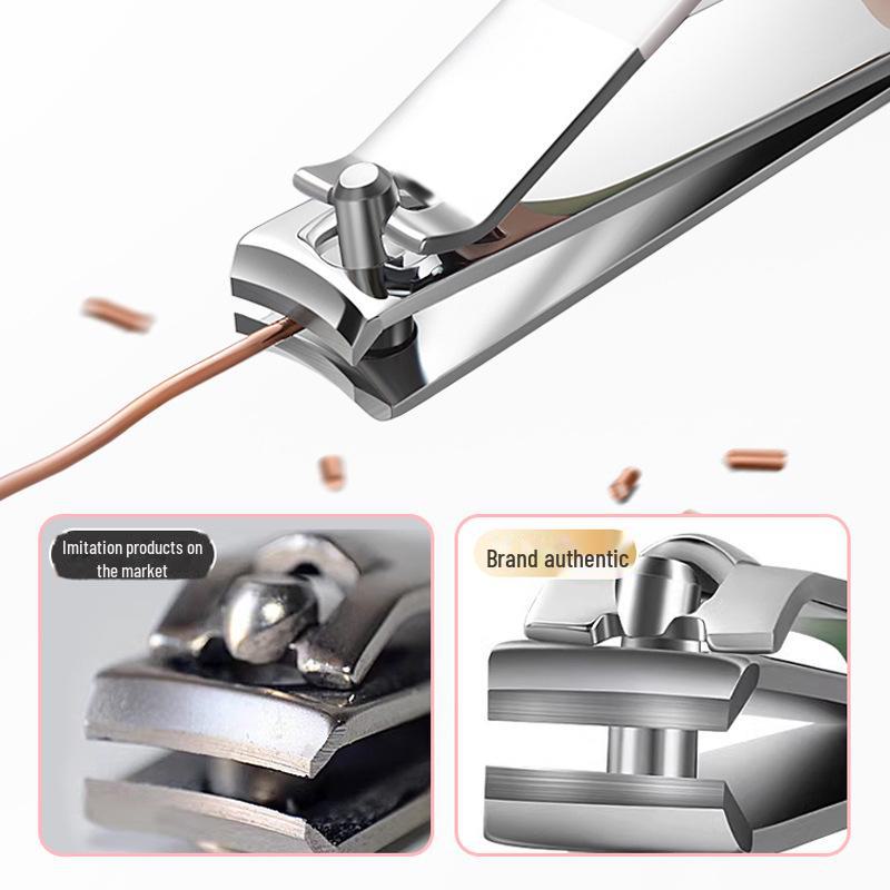 Nail Clipper Set with Leather Case - Manicure Tools