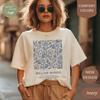 Vintage Flower Shirt Womens Flower Tshirt Comfort Color William Morris Shirt Elegant Aesthetic Tshirt Gift