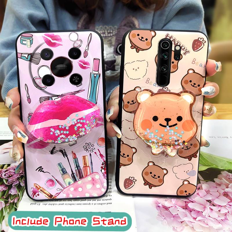 Husă Telefon cu Suport Rotativ Impermeabil Pentru ZTE Blade V70 Max/Nubia V70 Max Husă Spate Rezistentă la Murdărie Design la Modă Drăguț