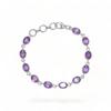 Black Spinel Bracelet: Handmade 925 Sterling Silver Gemstone Jewelry