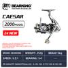Spinning Reel for Sea Fishing with A Seawater-proof Seal Design Lure Reel Route 5+1BB Stainless Steel Bearings Drive System 5.2:1 15Kg Maximum Power
