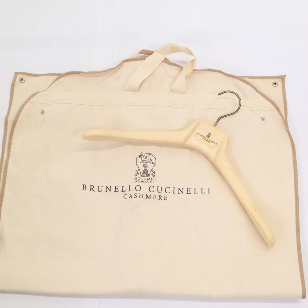 Brunello Cucinelli Suede Lining, Cashmere Zip-up Jacket XS beigeUsed