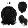 MISS WIG Synthetic Short Wavy Ponytail Extensions Deformation Claw Ponytail Style For Women Daily Party Wear