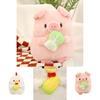Cute Plush Pig And Chicken Dolls With Pp Cotton Filling For Girls' Birthday Gifts