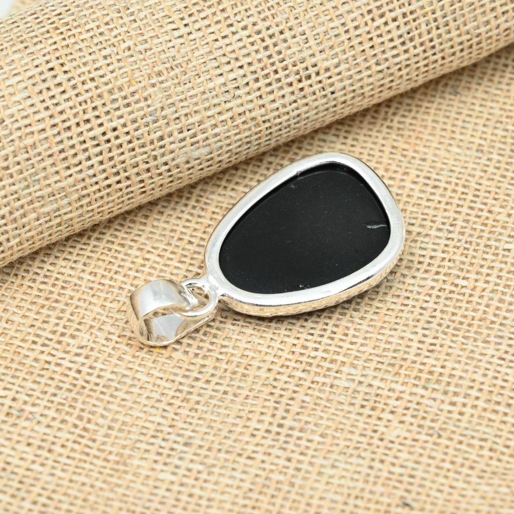 Thanksgiving Purple Australian Triplet Opal Gemstone 925 Sterling Silver Handmade Pendant