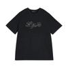 Chuyu Women's Rhinestone Wax Dye Cotton T-Shirt