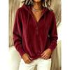 DICFY Women's Fashion Casual Autumn Winter Long Sleeve Blouses & Shirts