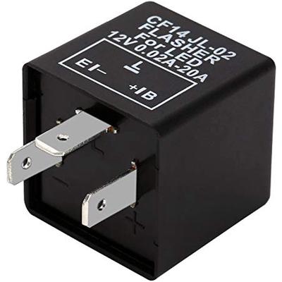 3kolíkové relé blikače 0,02A-20A 12V relé indikátoru motocyklu pro motocykly a motocykly