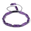Bracciale alla Moda Fatto a Mano con Perline di Pietra Naturale, Regalo di Natale San Valentino, Design Resistente con Perline