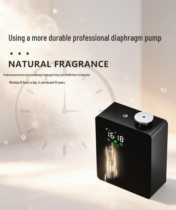 Smart App-Controlled Commercial Aroma Diffuser - Large Mist, Bluetooth, 500m³ Coverage
