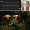 LED Solar Light Outdoor Wall Lamps Energy Garden Lamps Waterproof Solar Fence Lamp Christmas Decoration Festoon Led Light