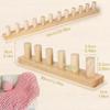 Knitting Loom Portable Handcrafted Wool Weaving Accessory for Blanket Scarf Sweater DIY Projects