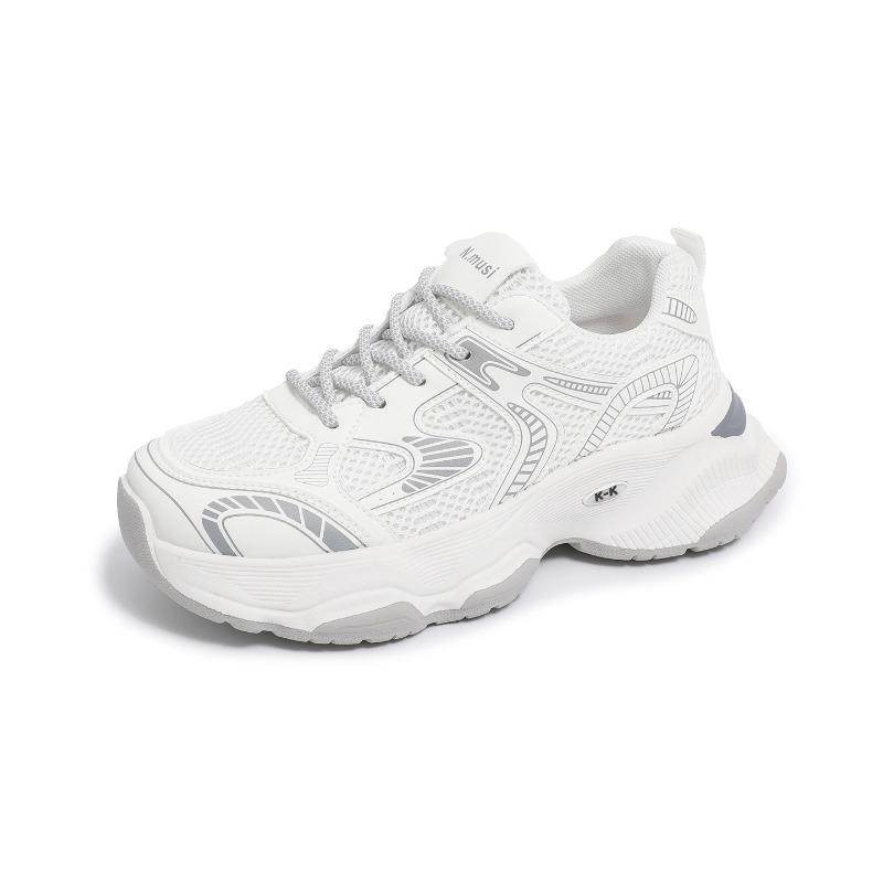 New Women's Shoes - Breathable Shoes, Versatile, Thick-soled, Heightening, Sports Shoes, Casual Shoes Devotion