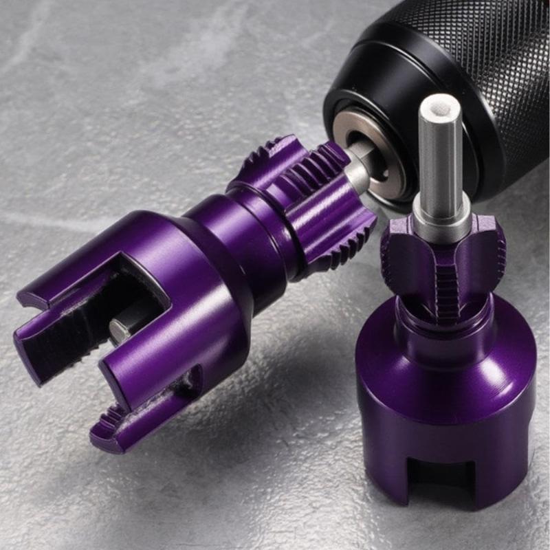 Double Function Spell Shank Pipe Threader For Half & 3/4 Inch Pipes Internal External Threading Tool With Leak Prevention Design