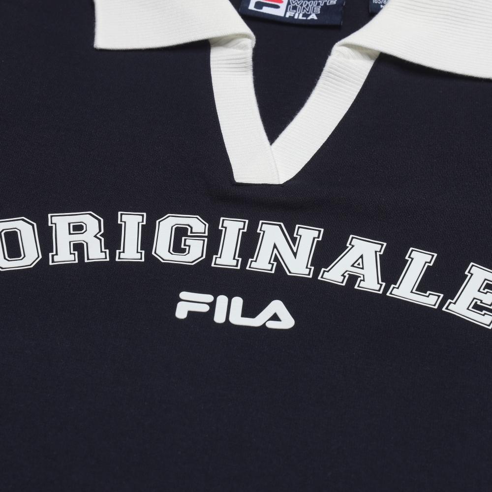 New FILA ORIGINALE Short Sleeved Dress Women's Legend Blue F11W539302F-NV