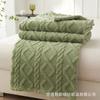 Single-layer Fleece Blanket Coral All-season Home Office Air Conditioner Pet Gift Small