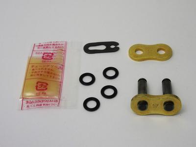 D.I.D 428VX-FJ G&G (Gold) Motorradkette Lichtdruck-Klemmverschluss X-Ring für Motorräder