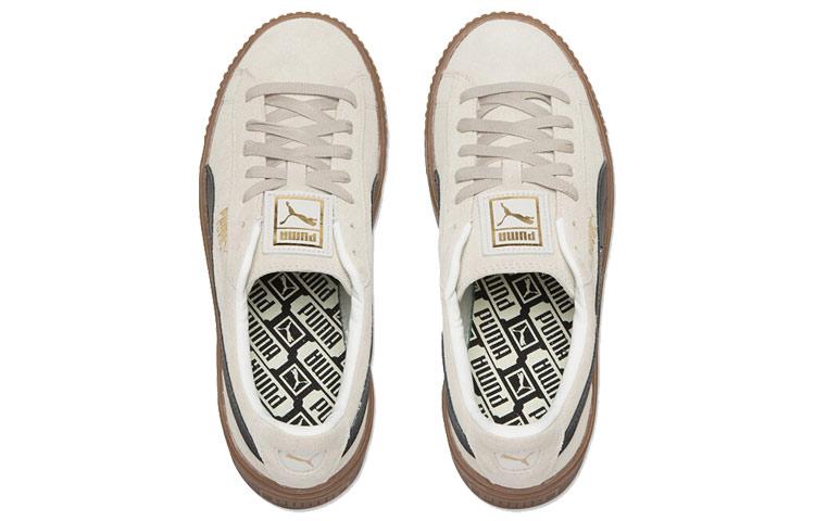Puma Wmns Suede Platform Core 'Whisper White Black'