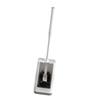 Space Saving Bathroom Brush Kits for Hygienic Stain Removal and Organized Storage Curved Toilet Bowl Scrubber and Handle