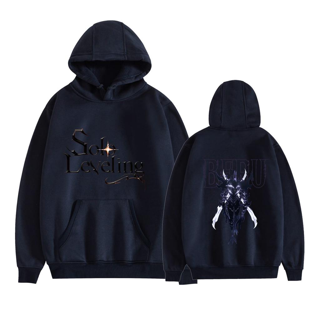 Men Women's Fleece Hooded Solo Leveling Anime Printed Spring Autumn Pullover Sweatshirt Fashion Hoodie Casual Hip Hop New Men Tracksuit Streetwear