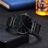 Geneva Mens Quartz Watch Alloy Band With Decorative Dial For Casual Wear