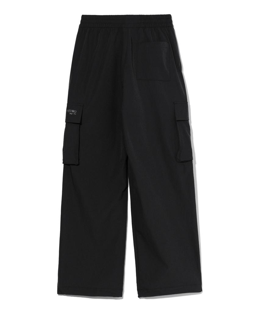 DISTN9NE Wide Cargo Pants Black (Lo1Pu121-076)