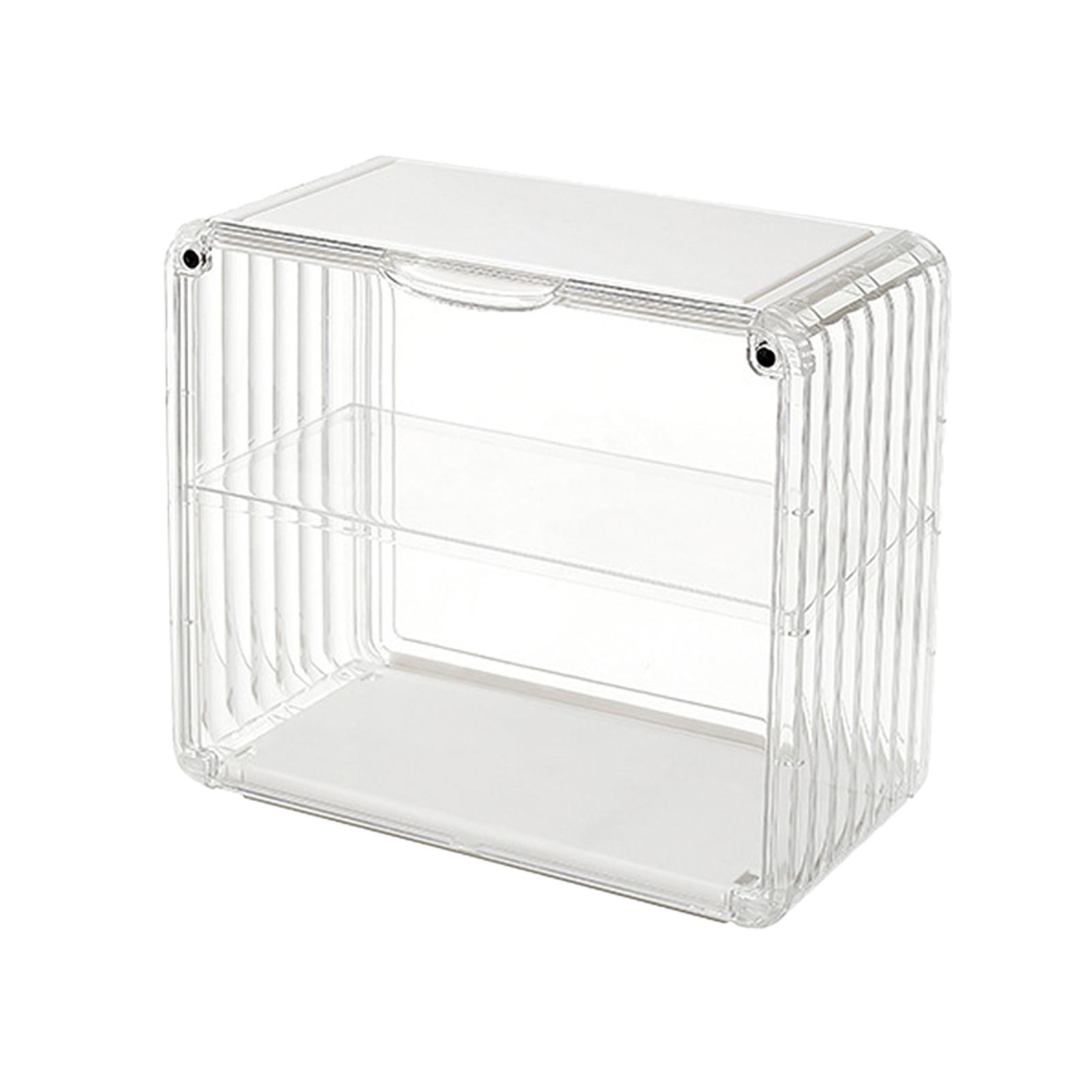 

Коробка-витрина акриловая для фигурок, кейс для дисплея слепых коробок, сборная коробка для коллекционирования, пылезащитная защита белый