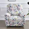 Pastoral Style Spandex Recliner Sofa Cover for Living Room Modern Sloping Massage Chair Covers  Relax Armchair Cover