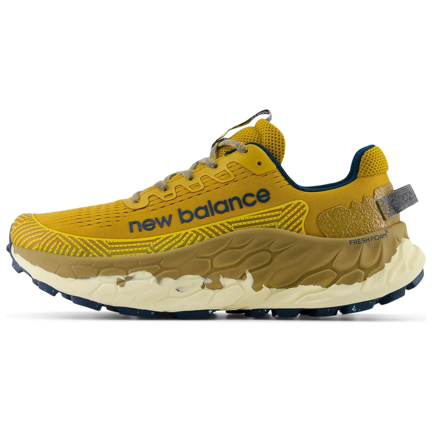 

New Balance Кроссовки Fresh Foam X More Trail v3 Butterscotch Мужские Коричневые Темно-синие Великие равнины MTMORAY3 41.5