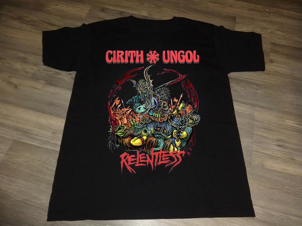 Cirith Ungol Band Black T Shirt Size S-5XL Cotton Men BSS116 Unisex T-Shirt XXXXL