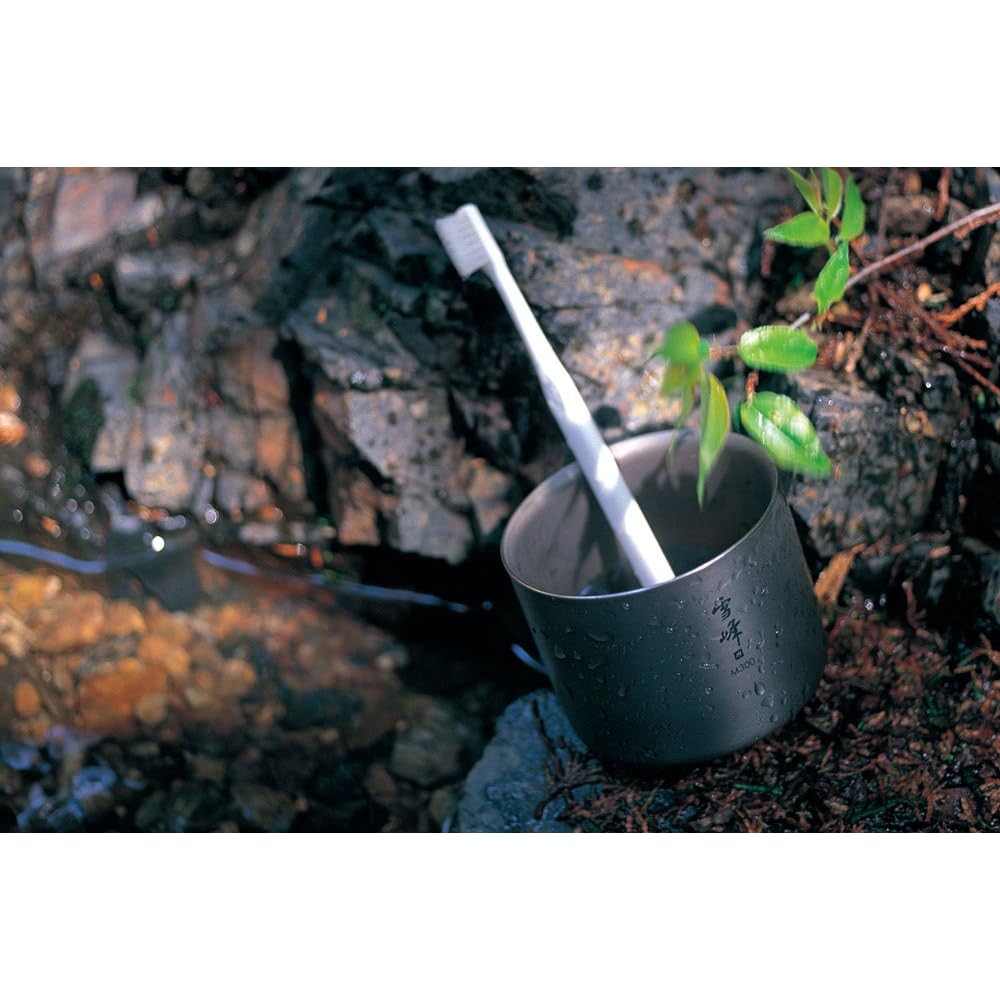 Snow Peak Titanium Stacking Mug 300ml Lightweight Portable Camping Drinkware