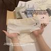 Ladies Summer New Sweet Cotton 7A Antibacterial Extended Bottom Mid Waist Triangle Briefs