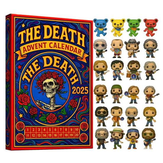 Dead Advent Calendar 2025 Christmas Countdown Calendar with Collectible Figures Surprise Gifts for Boys Girls