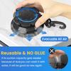 2/4Pcs Upgrade Heavy Duty Rotating Vacuum Suction Cups Anchor Hooks With 2/4Pcs Buckles,Large Hook Suction Cup Hangers,Strong Suction Cup Hook For RV