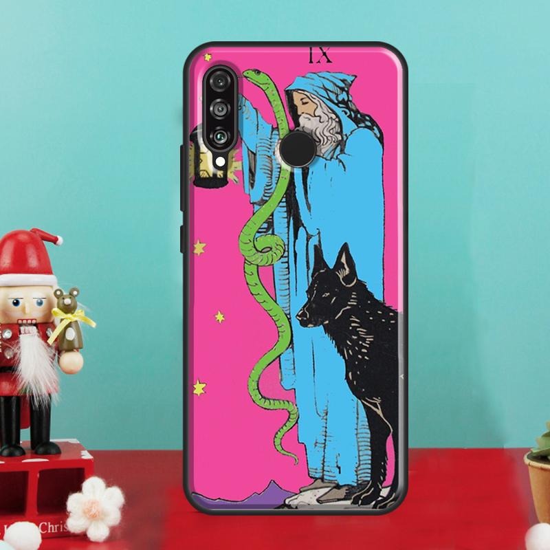 Tarot Card The Hermit For Huawei Nova 9 10 SE 12i 11i 8i 12s Y90 Y60 Y70 Y72 Y61 Y91 P20 P40 P30 Lite P60 Pro Case