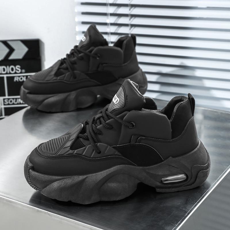 Men S Thick Sole Breathable Casual Sports Chunky Dad Sneakers
