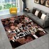 3D Evan Peters star Carpet Rug for Playroom Bedroom Living Room Sofa Home Decor,kid Game Area Rug Non-slip Floor Mat gift
