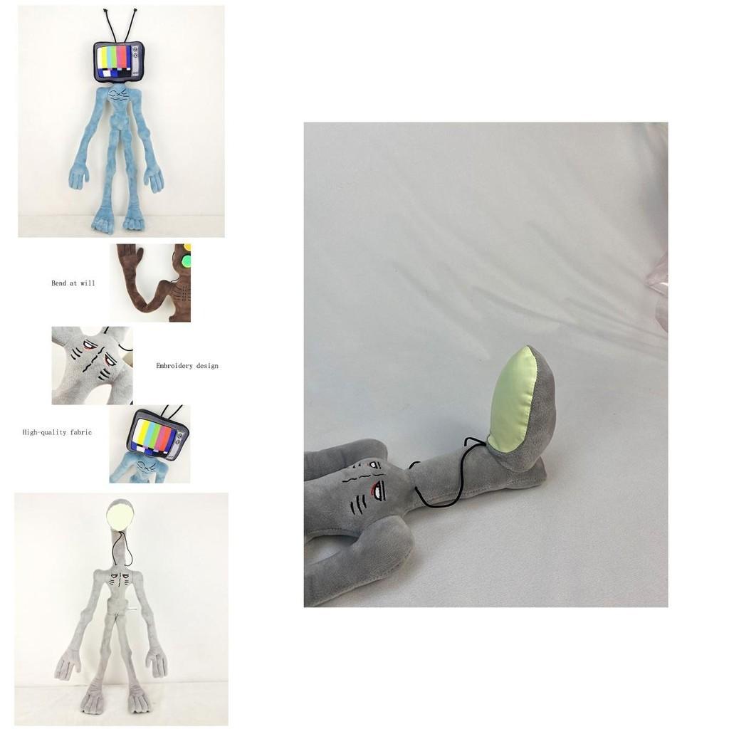 Cuddly 21" Anime Scp Siren Head Plush Toy Bendable Doll For Horror Fans