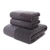 Set Of 3 Cotton Bathroom Towels Sets 2Pcs Hand Face Towel 35X75Cm And 1Pcs Big Bath Towels 70X140Cm Washcloths Gift Towels 