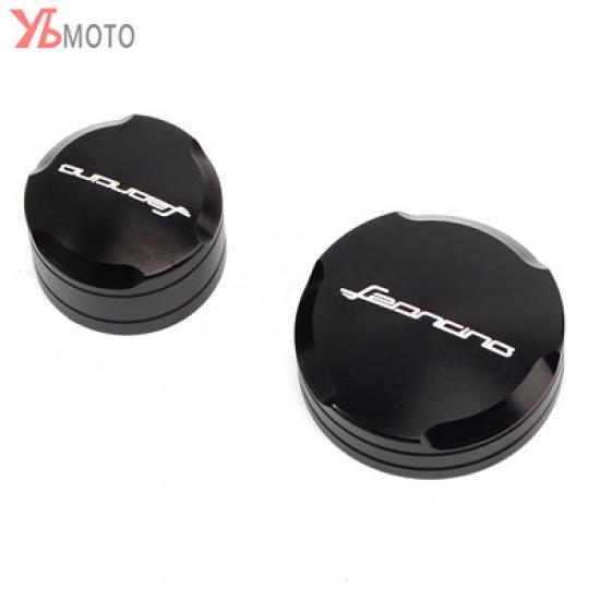 Flash Deals Cilindru din aluminiu pentru motociclete față și spate Combustibil lichid de frână Capac rezervor Capac rezervor pentru benelli Leoncino 500