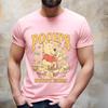 2026 New Fashion Winnie The Pooh Christmas Art Print Womens TShirt Short Sleeve O Neck Casual Loose Plus Size Top