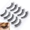Fashion Multilayer Glam Wispy Fluffy False Eyelashes Natural Long Thick Cross Extension Tools