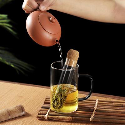 Infuseur à thé filtre à thé tamis tuyau en verre créatif thé Mate machine à thé brassage pour épices herbes passoire à thé accessoires d'outils de thé