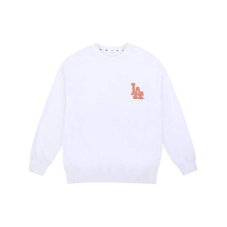 MLB Like Collection Sweatshirts Unisex White Crew Neck Moderate Regular 31MT08011-07W