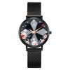 SK Women's High-End Waterproof Quartz Personality Wristwatch 0157