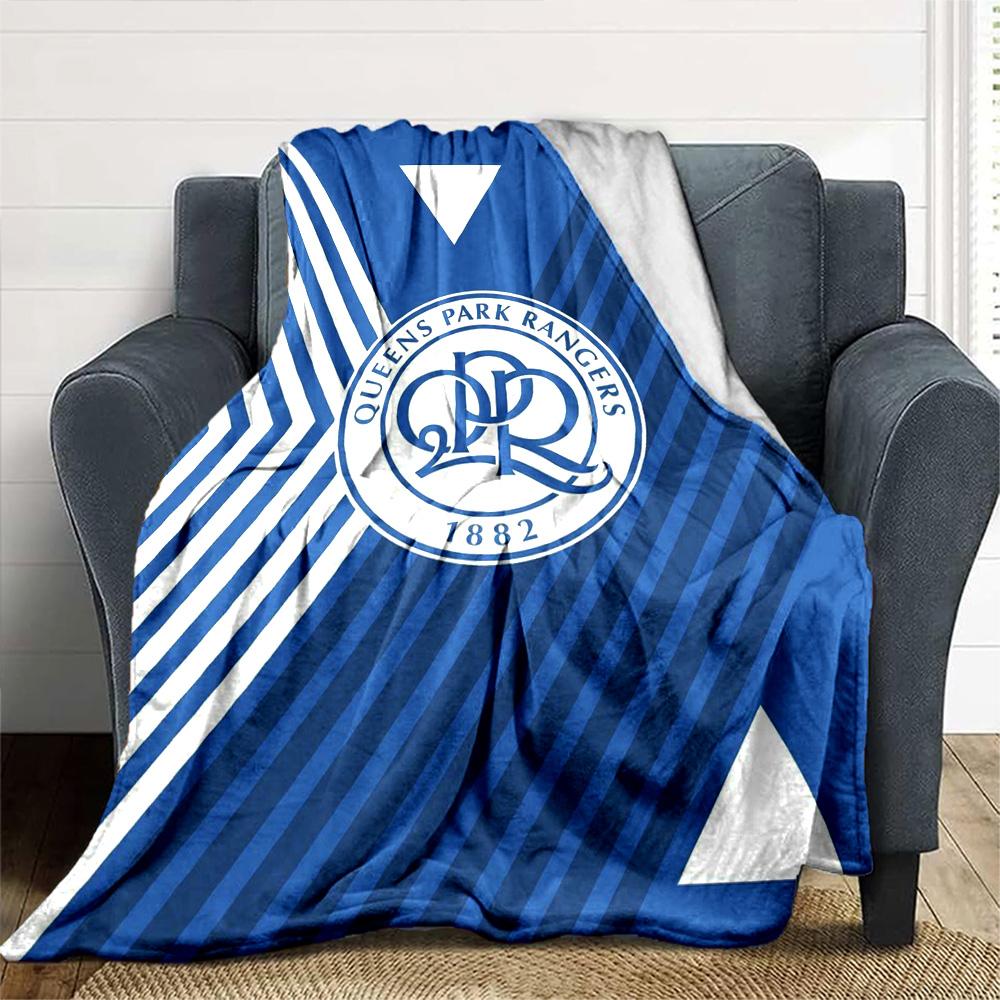 Queens Park Rangers fc Druck Flanelldecke Hohe Qualität Warm Bequem Decke für Alle Jahreszeiten Perfekt für Geschenke Heimdekoration