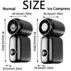 Compresse de Glace Mini Ventilateur Électronique Cordon de Suspension 6 Vitesses Mini Ventilateur Portable Rechargeable par USB Plastique Ventilateur Climatiseur Été