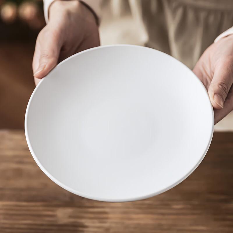 Abay Round Ceramic Dessert & Side Plate