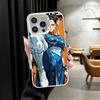 ChunLi S-Street F-FighterS Soft Phone Case for iPhone 15 16 17 Pro Max 17Air 16E 14 Plus 13 12 Mini Shockproof Cover Back Shell
