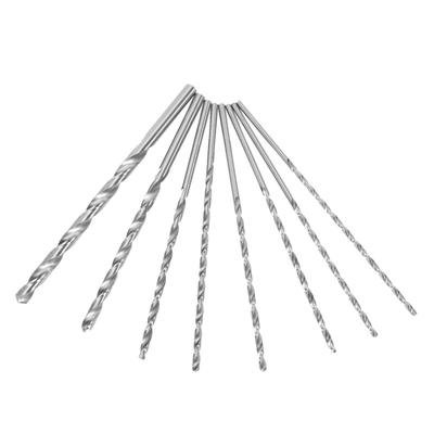ABKS-16X 4-10mm Extra Lang 200mm HSS Spiralbohrer Gerader Schaft Bohrer Werkzeug